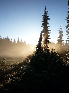 Sunrise on the PCT
