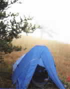 Camp in the Fog